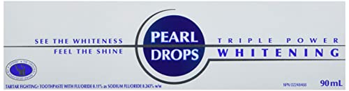 Pearl Drops Triple Power Whitening Toothpaste, 90ml