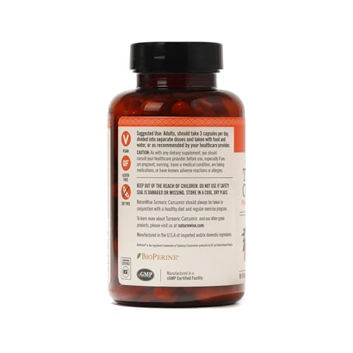 NatureWise Curcumin Turmeric 2250mg - 95% Curcuminoids & BioPerine Black Pepper Extract for Advanced Absorption - Daily Joint and Immune Health Support - Vegan, Non-GMO, 90 Count[30-Day Supply]