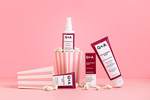 Q+A Hyaluronic Acid Facial Serum. A super hydrating Hyaluronic Acid serum for healthy and plump skin. 30ml/1fl.oz