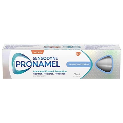 Pronamel Gentle Whitening Daily Anti-Cavity Toothpaste, Mint Breeze Flavour, 75mL (Packaging May Vary)