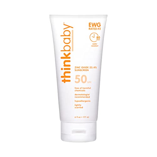 Thinkbaby - Safe Sunscreen Spf 50+, 6oz, 6 Fluid_Ounces