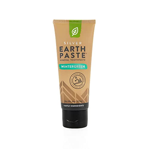 Redmond Trading Company Redmond Real Salt Earthpaste Wintergreen Natural toothpaste, 4 Oz/113 G, 4 ounces