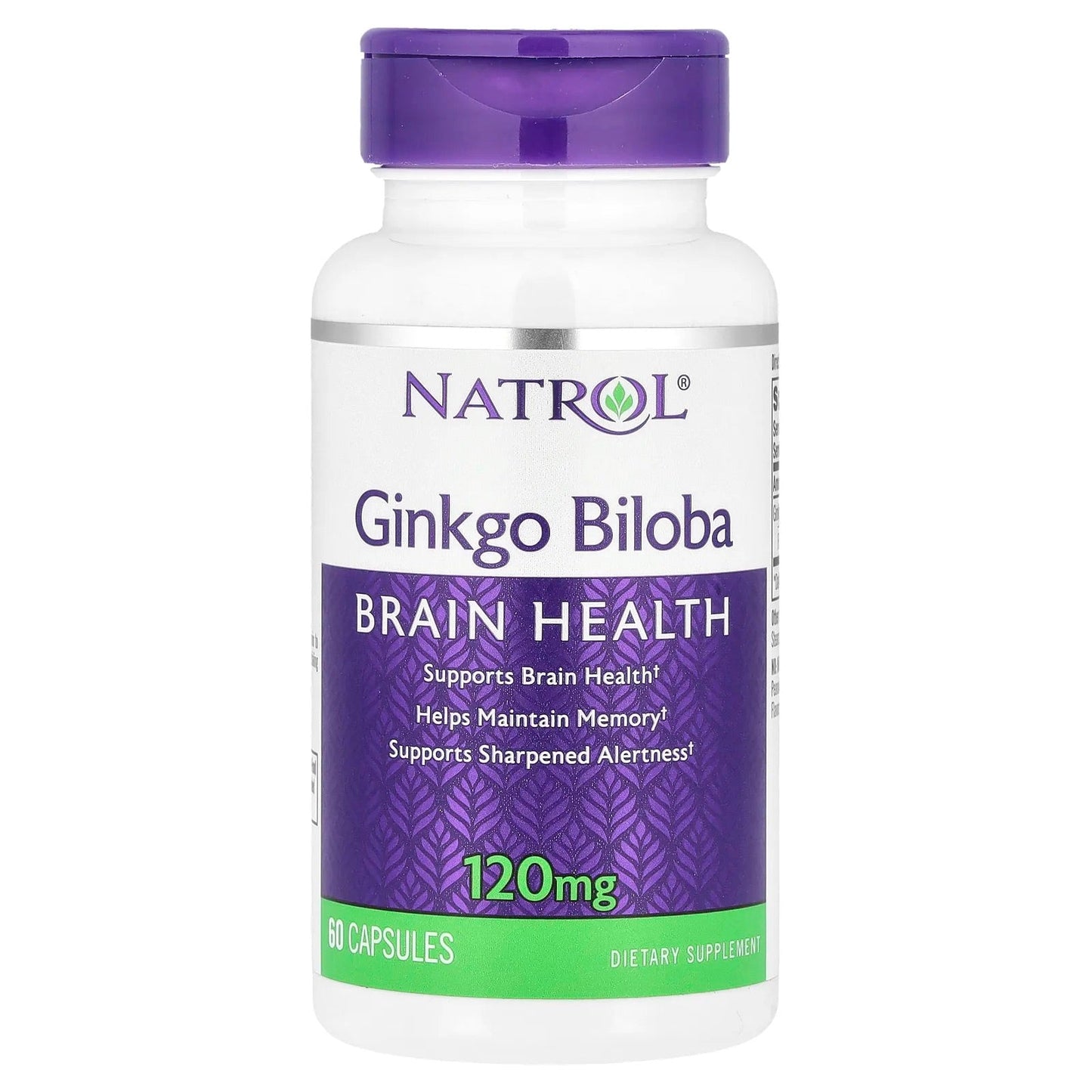 Natrol
Ginkgo Biloba, 60 Capsules