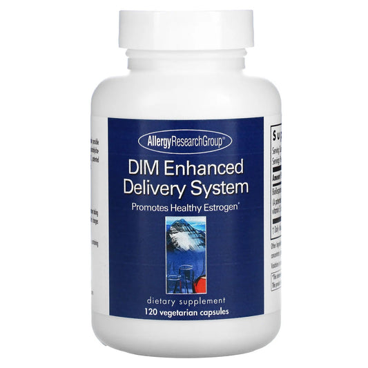 Pre-Order | Arrives in 5–10 Days – Allergy Research Group
DIM Enhanced Delivery System, 75 mg , 120 Vegetarian Capsules