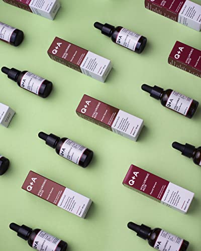 Q+A Hyaluronic Acid Facial Serum. A super hydrating Hyaluronic Acid serum for healthy and plump skin. 30ml/1fl.oz