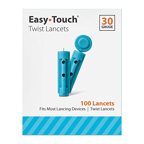 Pre-Order | Arrives in 5–10 Days – EasyTouch Twist Lancets - 30 G, (100 per box)