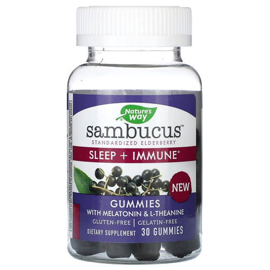 Nature's Way
Sambucus, Sleep + Immune, 30 Gummies