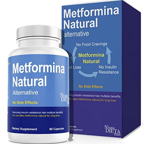 METFORMINA NATURAL - Weight Loss Aid - Fat & Glucose Metabolism Support - Dr Salomon