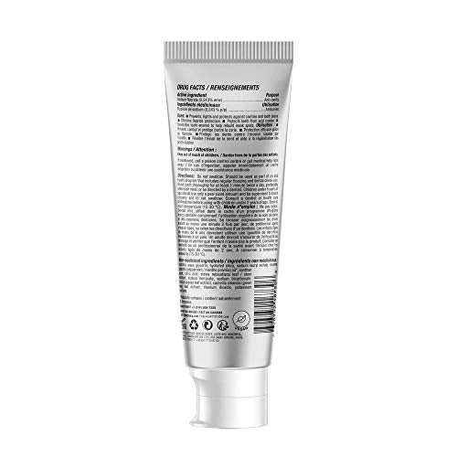 ATTITUDE Natural Toothpaste with Fluoride, Fresh Breath and Clean Mouth, Vegan and Cruelty-Free, Peppermint, 120 grams
