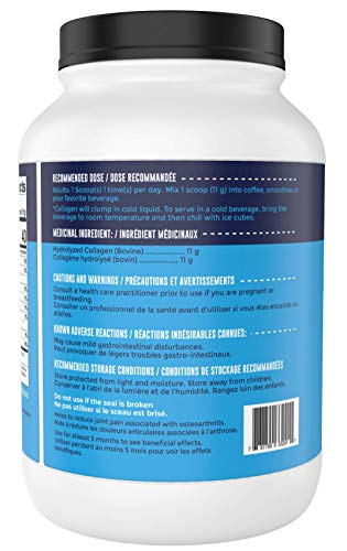 32oz - Hydrolyzed Collagen Peptides [2lbs, 908g] Value Size - Bovine Grass-Fed Collagen Peptide Protein Powder