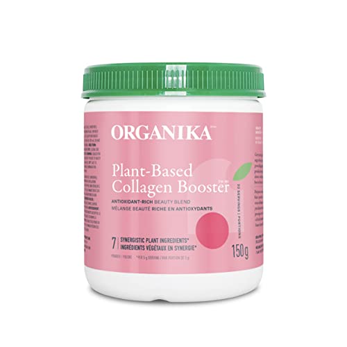 Organika Plant Based Collagen Booster- Helps Support the Production and Protection of Collagen- 150g