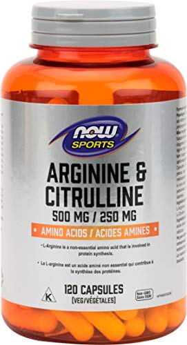 Now Foods Arginine & Citrulline 120vcap