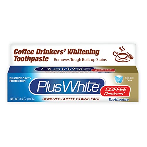 Plus White Coffee Drinkers Whitening Toothpaste, 0.12 Kg