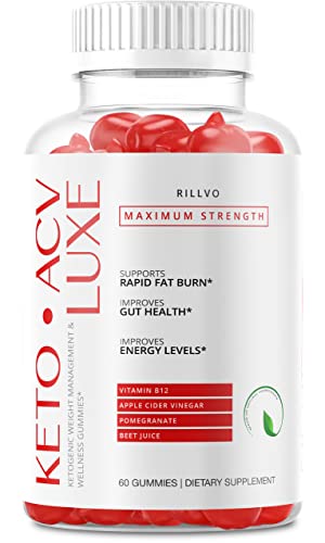 Keto Luxe ACV Gummies Advanced Formula Luxe Keto Gummies (60 Gummies)