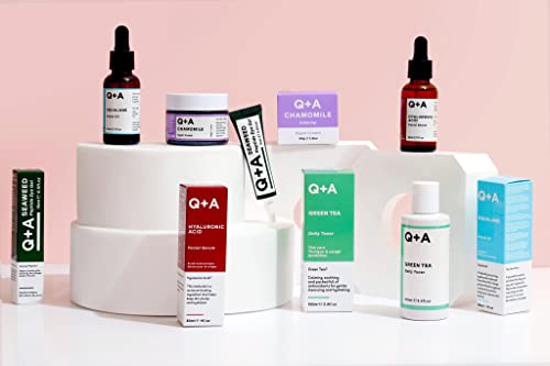 Q+A Hyaluronic Acid Facial Serum. A super hydrating Hyaluronic Acid serum for healthy and plump skin. 30ml/1fl.oz