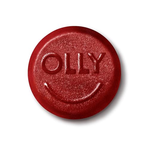 OLLY Women's Daily Multivitamin Gummy, Vitamins A, D, C, E, Biotin, Folic Acid, Adult Chewable Vitamin, Berry Flavor, 65 Day Supply - 130 Count