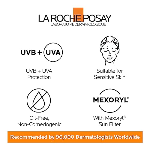 La Roche-Posay Body Sunscreen Lotion, Anthelios Sunscreen Broad Spectrum SPF 60, Fragrance-Free, Non-Comedogenic, Non Greasy, Hypoallergenic, Water Resistant, Dermatologist Recommended, 150ML