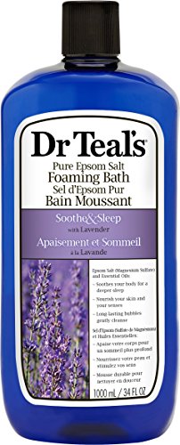 Dr Teal's lavender foaming bath, 1000 Milliliter