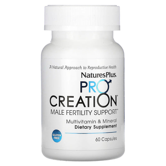 NaturesPlus
ProCreation, Male Fertility Support, 60 Capsules