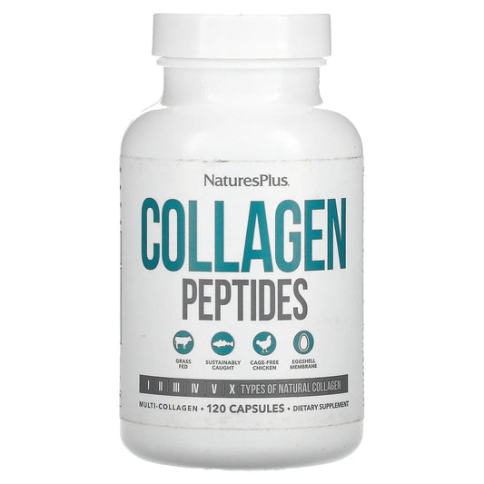 NaturesPlus
Collagen Peptides, 120 Capsules