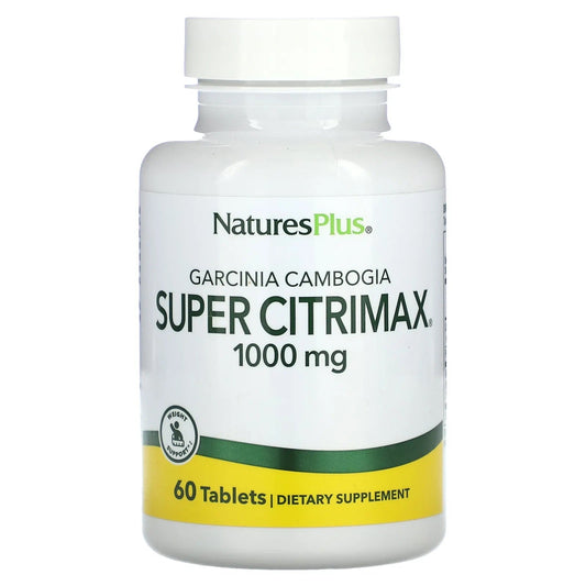 NaturesPlus
Garcinia Cambogia Super Citrimax, 1,000 mg, 60 Tablets
