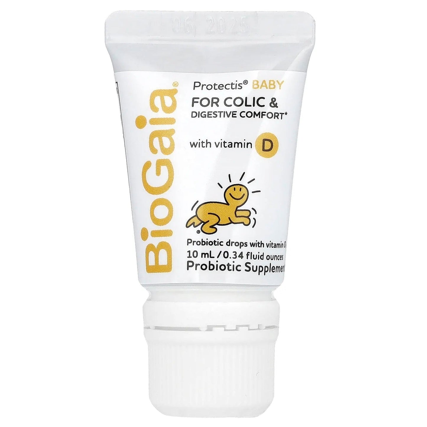 Pre-Order | Arrives in 5–10 Days – BioGaia
Protectis Baby, Probiotic Drops with Vitamin D3, 0.34 fl oz (10 ml)