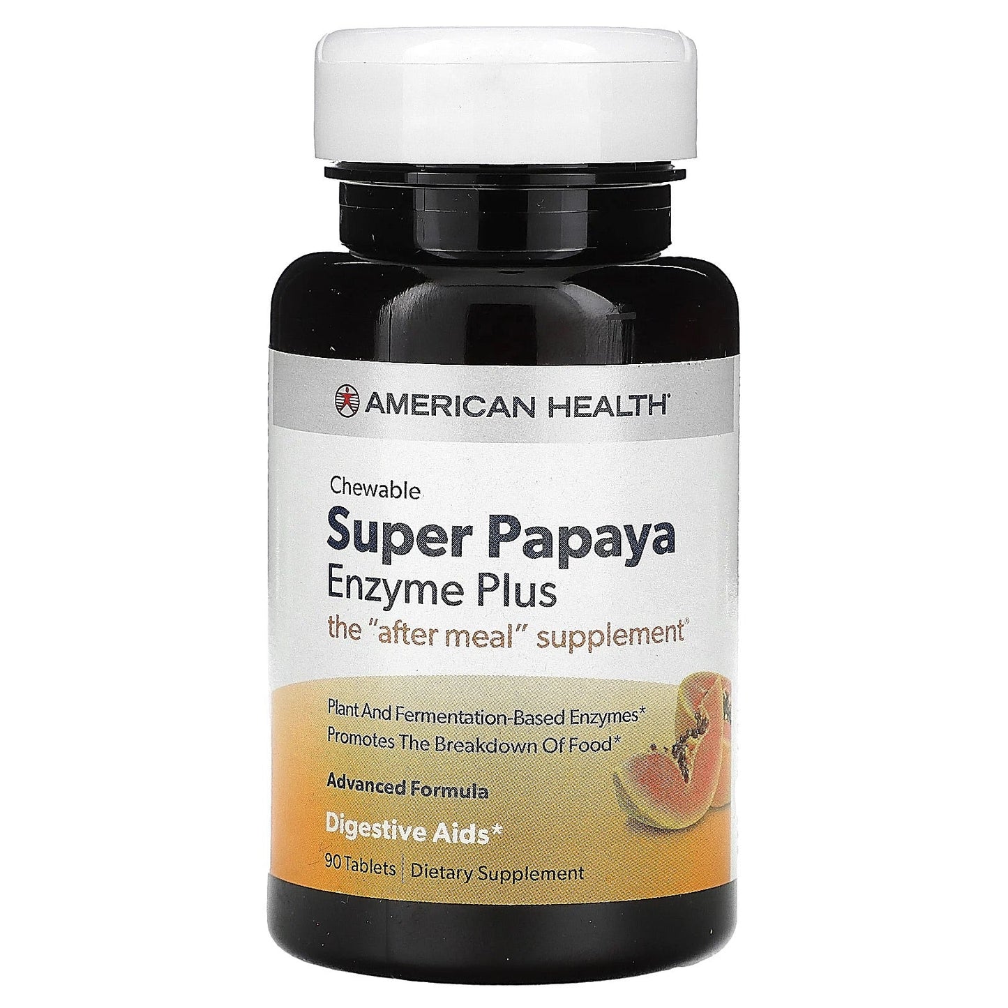 Pre-Order | Arrives in 5–10 Days – American Health
Super Papaya Enzyme Plus, 90 Tablets