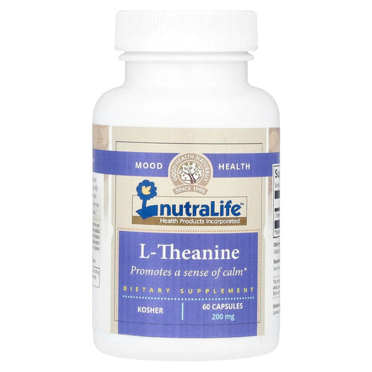 NutraLife
L-Theanine, 200 mg, 60 Capsules