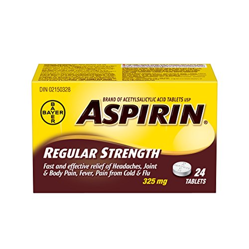 Pre-Order | Arrives in 5–10 Days – ASPIRIN Regular Strength Tablet, 325 mg