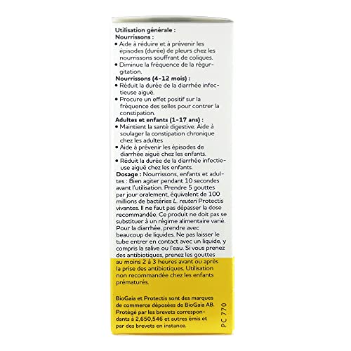 BioGaia Probiotic Baby Drops - 5mL - NEW DROPPER - for newborns, babies and toddlers