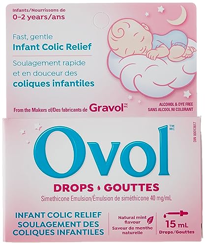 Ovol Drops - Fast, gentle Infant Colic Relief, 15mL