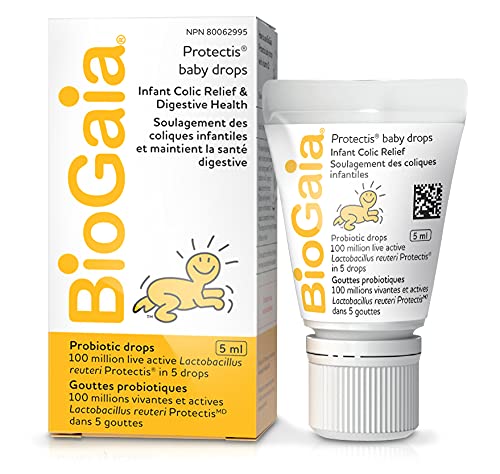BioGaia Probiotic Baby Drops - 5mL - NEW DROPPER - for newborns, babies and toddlers
