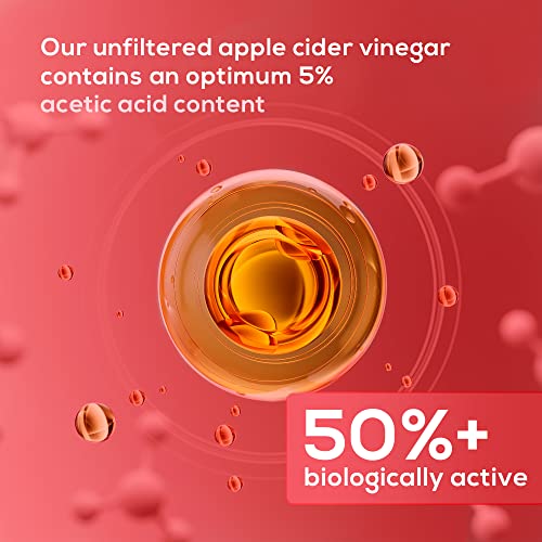 𝐖𝐈𝐍𝐍𝐄𝐑 𝟮𝟬𝟮𝟯* Apple Cider Vinegar Gummies with The Mother, Perfect Balance of Flavor and Nutrition, Supports Gut Health, Digestion & Weight Management, Keto-Friendly, Vegan, 60 ACV Gummies