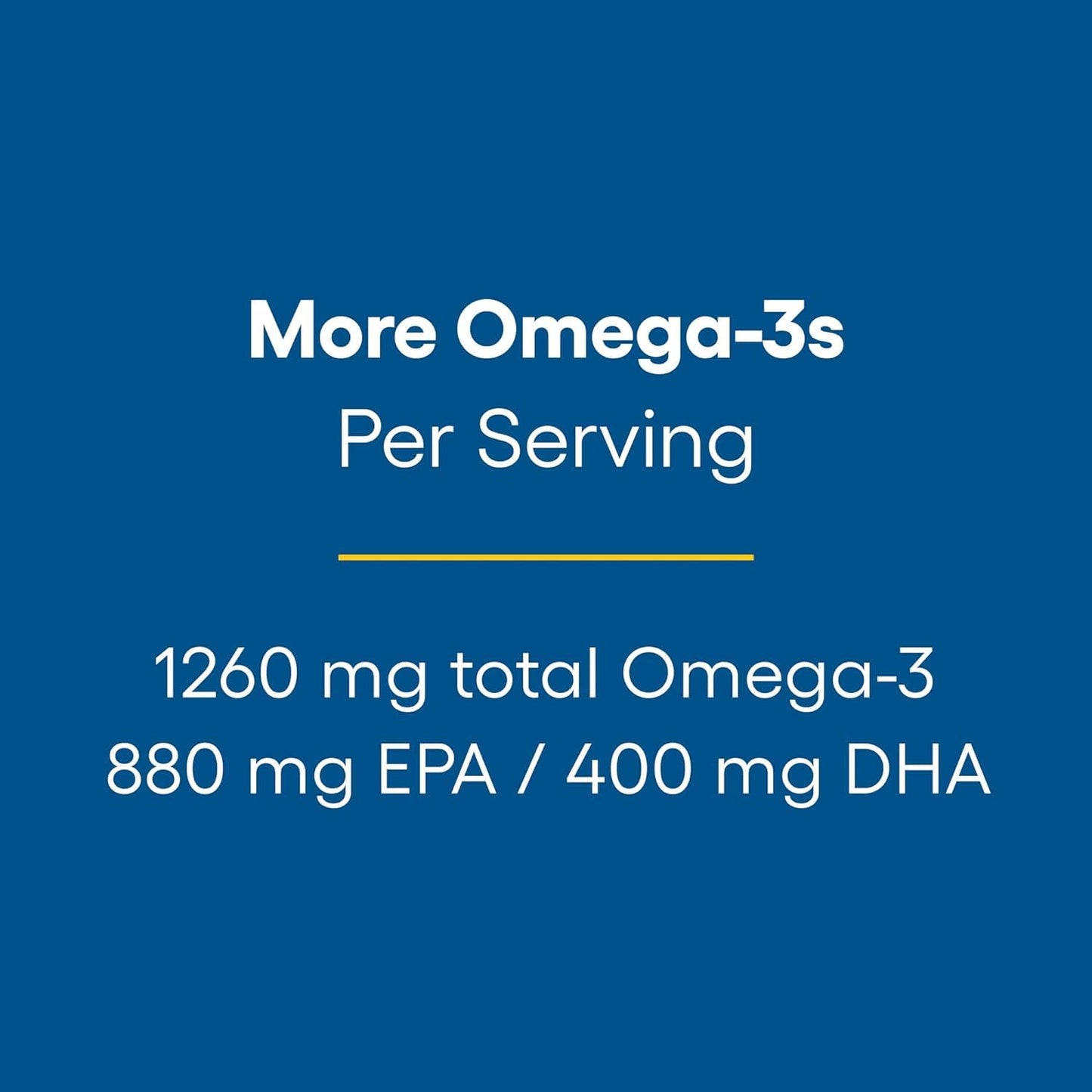 Natural Factors, RxOmega-3 Fish Oil, Pharmaceutical Grade, 1260 mg Omega-3 Per Serving, No Fishy Aftertaste, 240 Count (Pack of 1)