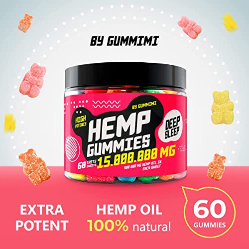 Hеmp Gummies for Deep and Healthy Bеdtime - Ensure the Peace of Body - Assorted Fruit Flavors - Hеmp Oil Infused Gummy Vitamins - Made in USA