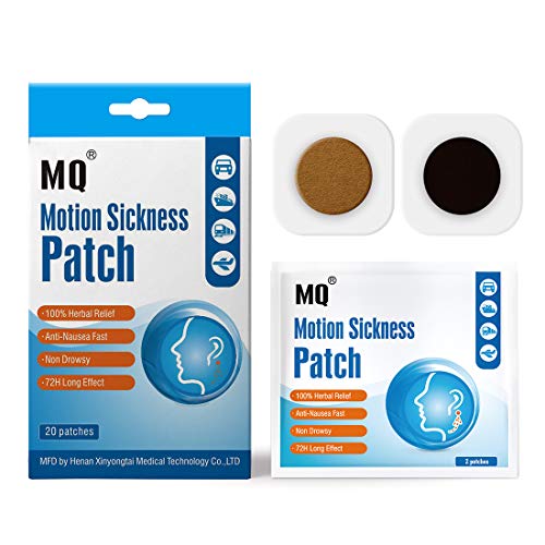Motion Sickness Patch,20 Count/Box