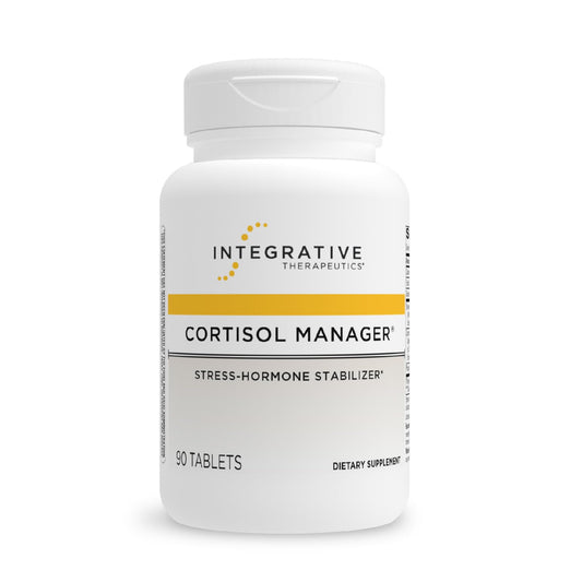 Integrative Therapeutics - Cortisol Manager - Supplement with Ashwagandha and L-Theanine - Supports Relaxation & Calm* - 90 Tablets