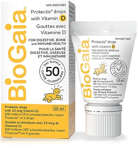 BioGaia Probiotic Drops with Vit.D - 10mL - NEW DROPPER