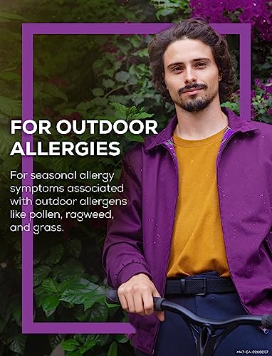 Pre-Order | Arrives in 5–10 Days – Allegra 24 Hour Allergy Medication, 120 mg, 30 Count Tablets, Non-Drowsy, Fast & Effective Multi-Symptom Relief, Relieves Runny Nose, Sneezing, Watery Eyes, Itchy Throat