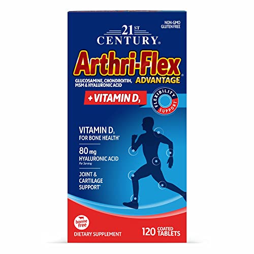 21st Century Arthri-Flex Advantage + Vitamin D3, 120 Coated Tablets