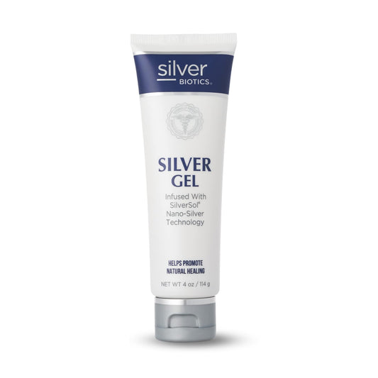 Product Image Silver Biotics Colloidal Nano SilverSol Ag₄O₄ 20 ppm Soothing & Nourishing Skin Gel | Versatile 4 Oz Gel for Skin Wellness and Comfort
