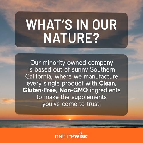 NatureWise Extra Strength Vitamin C Chewable 1000mg for Adults - Natural Orange Flavor - Immune System & Antioxidant Support - Non-GMO, Vegan & Sugar Free - 200 Chewable Tablets[100-Day Supply]