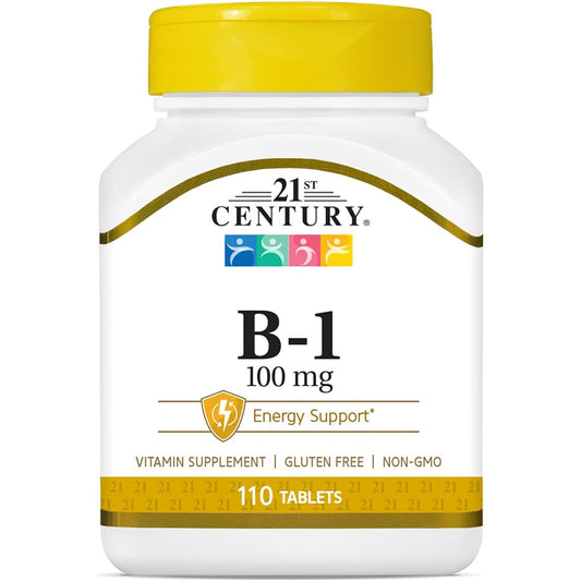 21st Century B-1 Tablets, 100 Mg, 110 Count