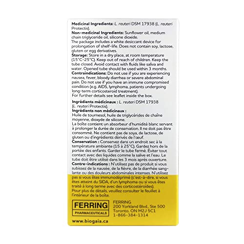 BioGaia Probiotic Baby Drops - 5mL - NEW DROPPER - for newborns, babies and toddlers