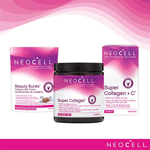 NeoCell Super Collagen + C, Tablets, Source of Essential Amino Acids, 120 Tablets