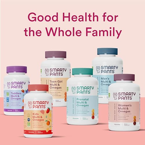 SmartyPants Kids Probiotic Immunity Gummies: Prebiotics & Probiotics for Immune Support & Digestive Comfort, Strawberry Crème, Vegan Gummy Vitamins, 60 Count, 30 Day Supply, No Refrigeration Required