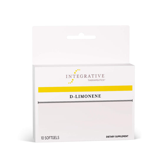 Integrative Therapeutics - D-Limonene - Relief for Occasional Heartburn - Gluten Free, Dairy Free - 10 Softgel Capsules