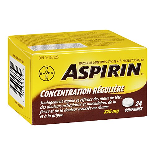 Pre-Order | Arrives in 5–10 Days – ASPIRIN Regular Strength Tablet, 325 mg