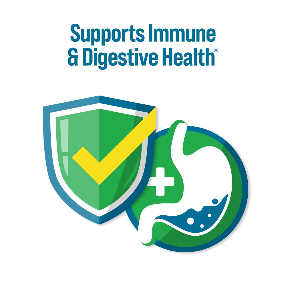 Pre-Order | Arrives in 5–10 Days – Culturelle Kids Probiotics, Multivitamin + Probiotic, Peach-Orange & Mixed Berry, 60 Gummies